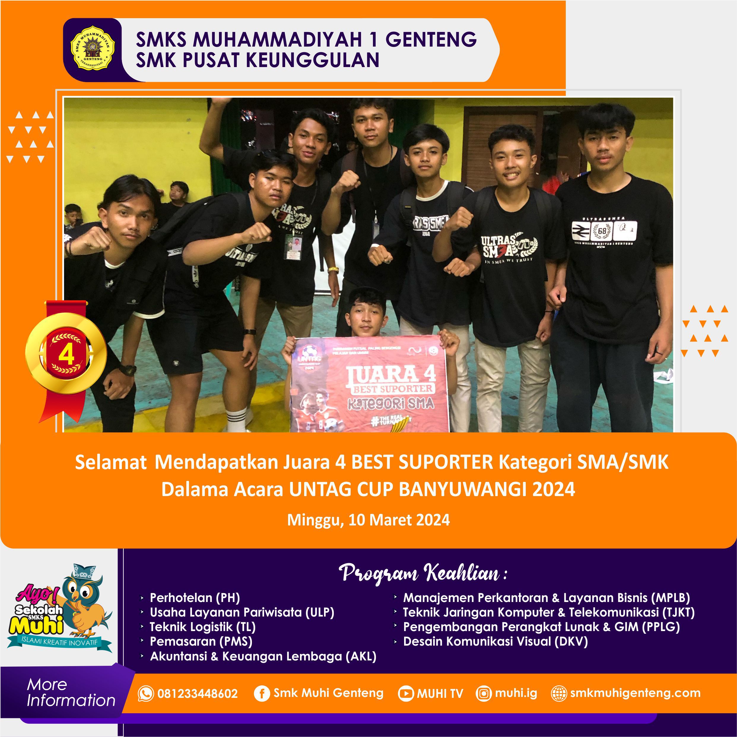 10032024 - best suporter untag cup banyuwangi 2024
