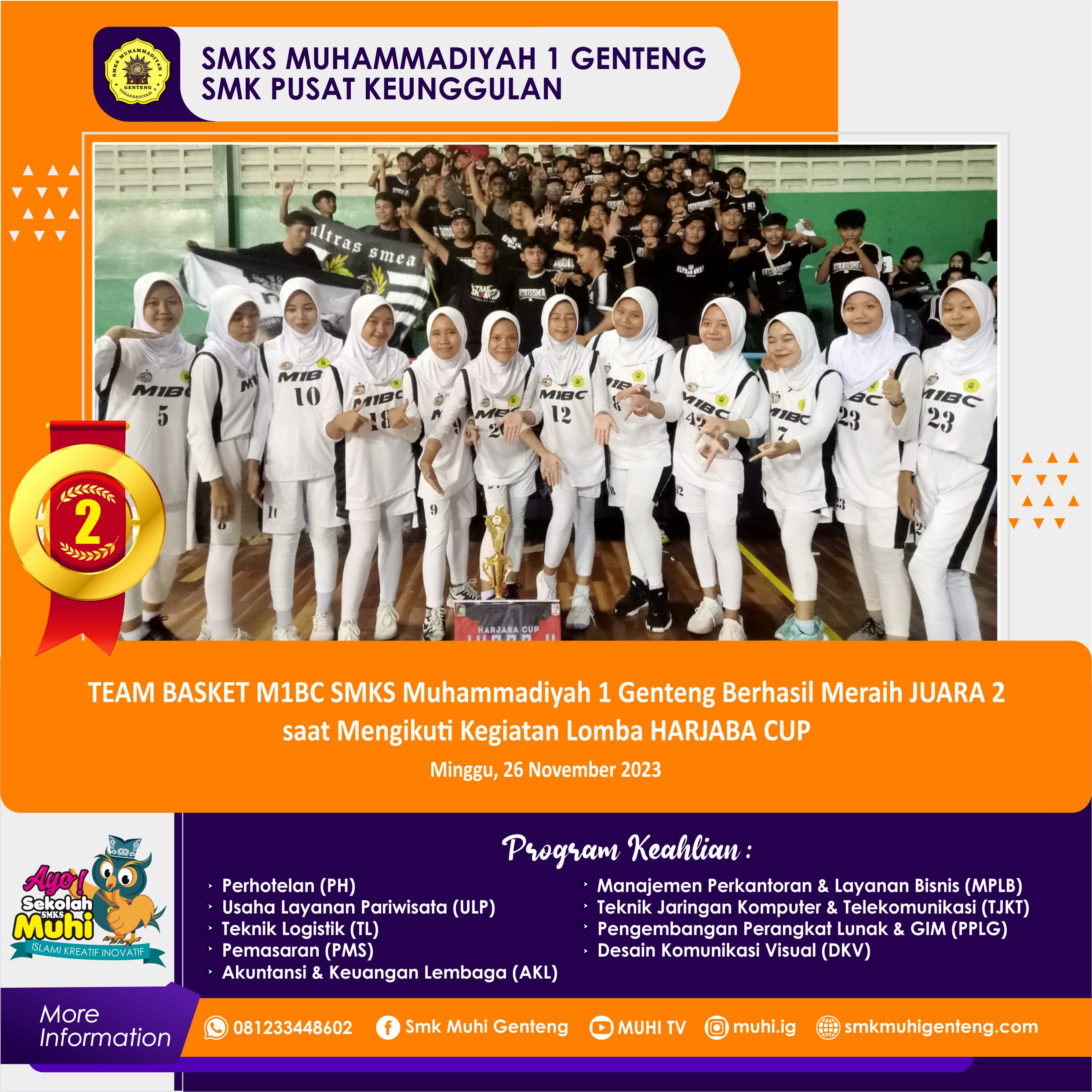 26112023 - BASKET PUTRI M1BC JUARA 2