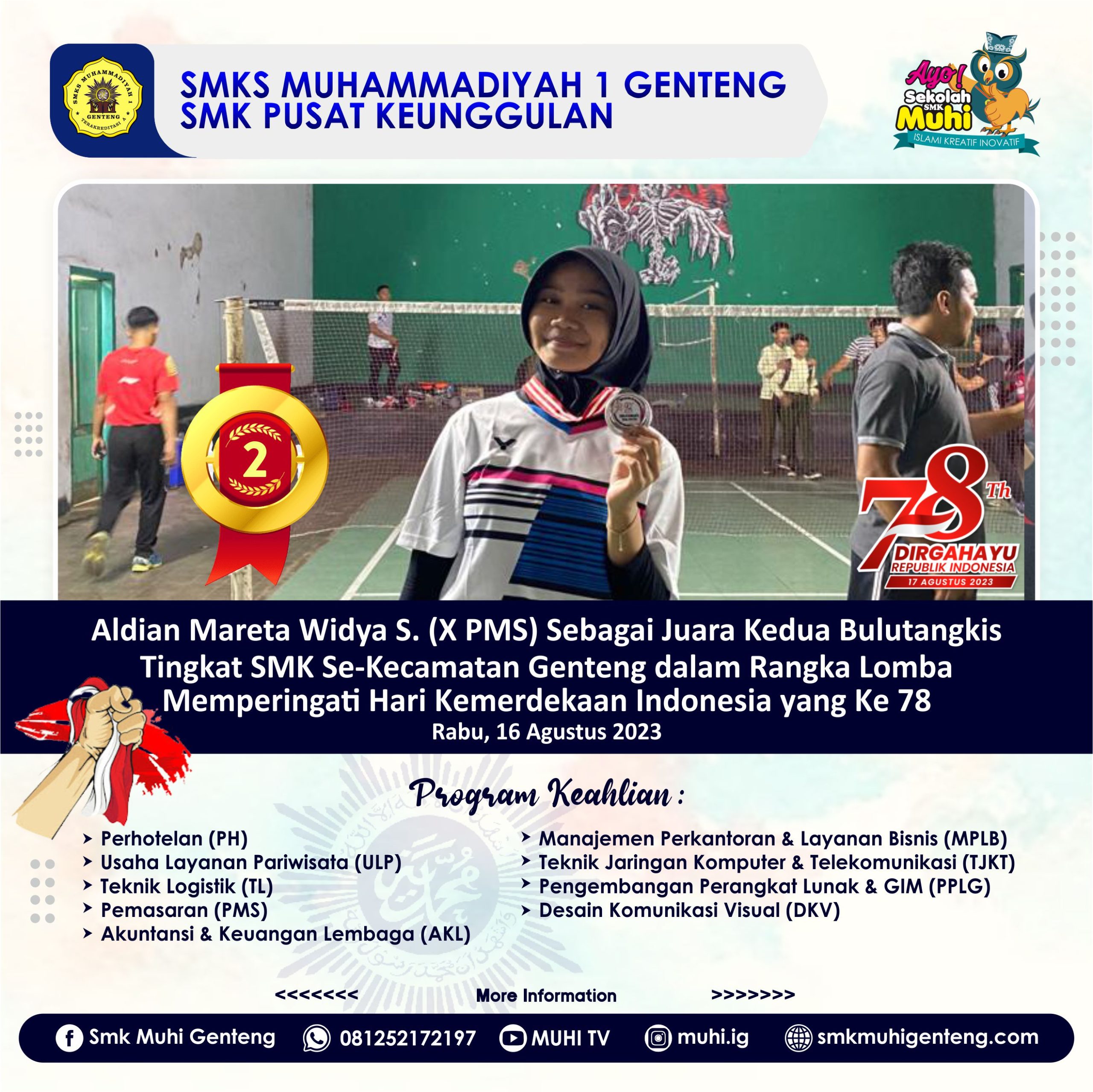 LOMBA BULU TANKIS BULUTANGKIS 16082023
